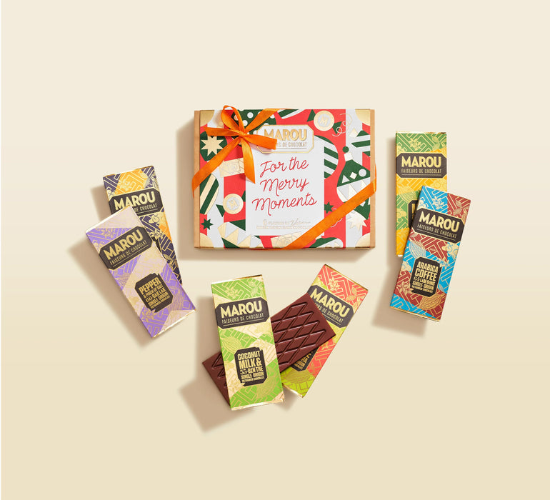 6 Flavors Of Vietnam Mini Bars Gift Box – Christmas Edition