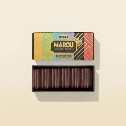 6 Single Origin Napolitains Chocolate 18-Piece Box