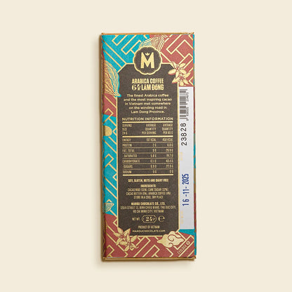 Arabica Coffee Lam Dong 64% Mini Chocolate Bar