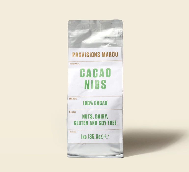 100% Cacao Nib 1kg Pouch
