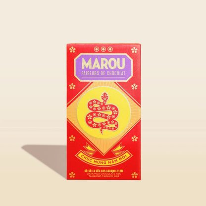 Caramel Tamarind 48% Dark Milk Chocolate Bar – Lunar New Year Edition