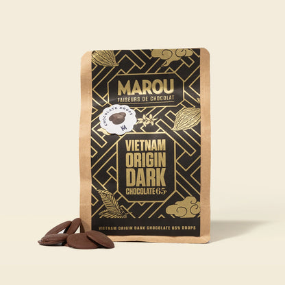 Vietnam Origin Dark Chocolate 65% Drops