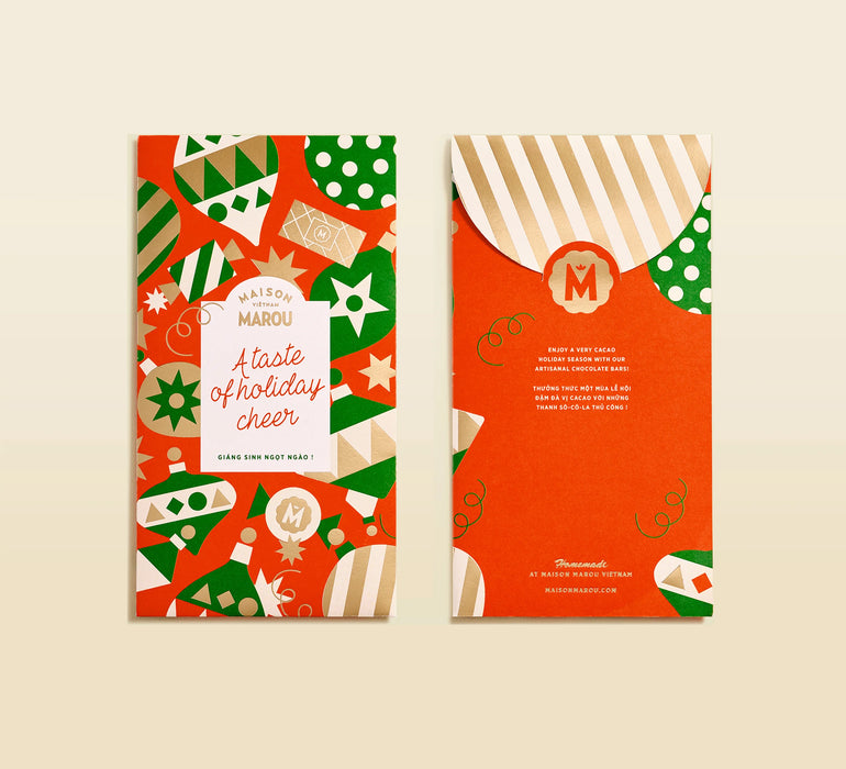 Christmas Envelope Chocolate Bar