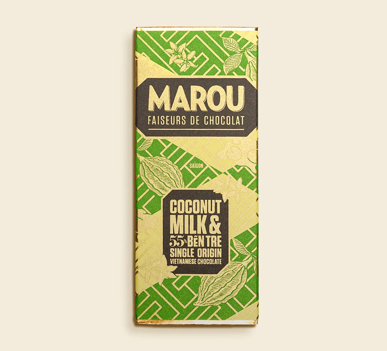 Coconut Milk Ben Tre 55% Mini Chocolate Bar