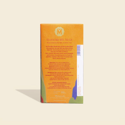 Jasmine Tea 48% Dark Milk Chocolate Bar - Mid-Autumn Festival Edition