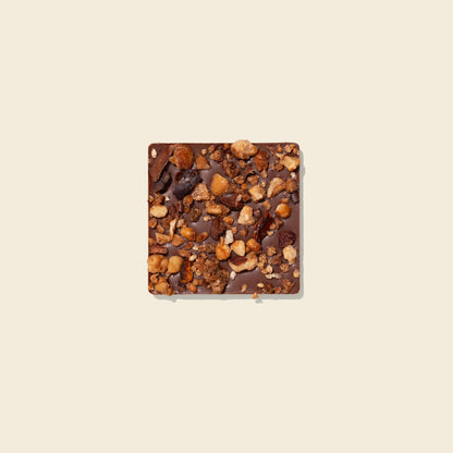 Caramelized Cashew & Cacao Nibs Napolitain 48% Dark Milk Chocolate - Mid-Autumn Festival Edition