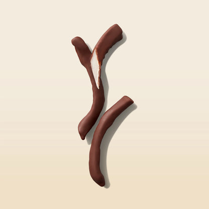 Dried Coconut Coated in Dark Chocolate