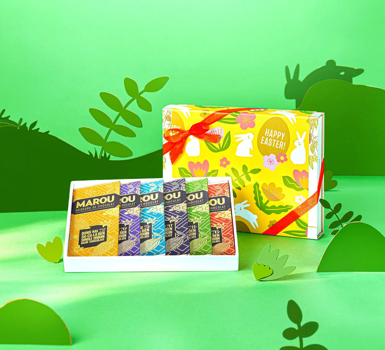 Single Origin Mini Chocolate Bars Gift Box – Easter Edition