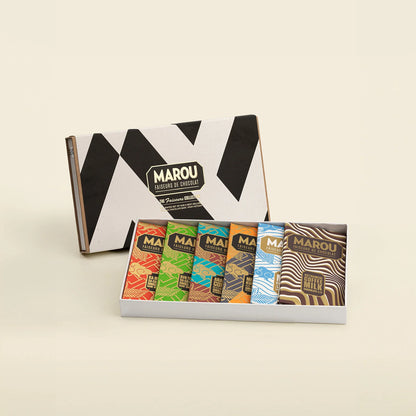 The Faiseurs Collection 6 Chocolate Bars Gift Box