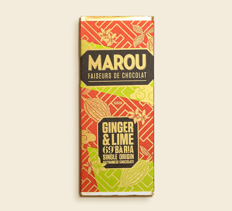 Ginger & Lime Ba Ria 69% Mini Chocolate bar