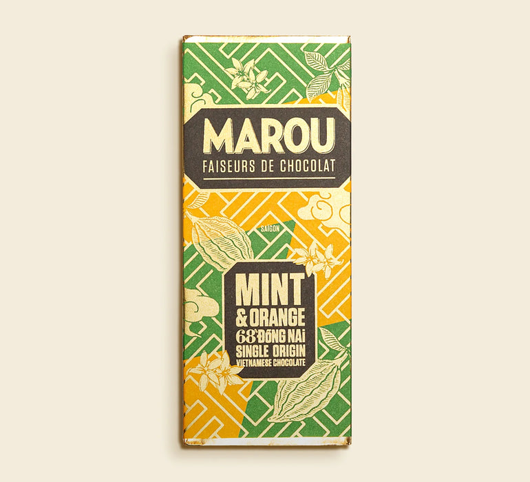 Mint & Orange Dong Nai 68% Mini Chocolate bar