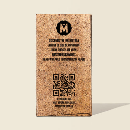 Roasted Buckwheat 55% Dark Chocolate
