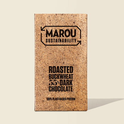 Roasted Buckwheat 55% Dark Chocolate