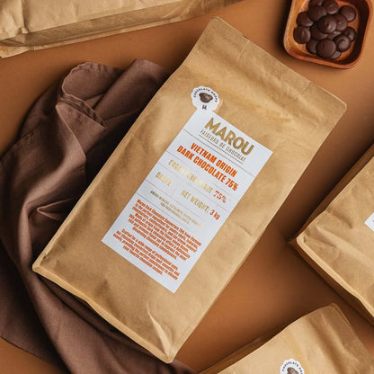 75% Chocolate 3kg Drops